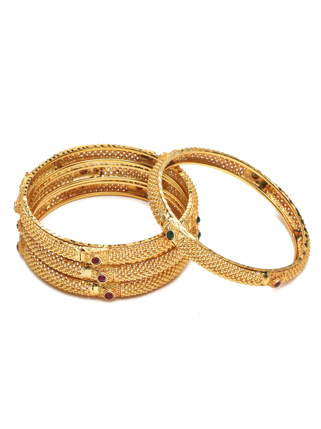 YouBella Jewellery Stylish Gold Plated Bangles for Girls and Women